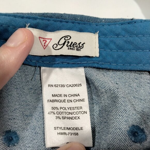 Vintage Y2K Guess Cap Embroidered Bow Blokette Balletcore Pastel Preppy Sporty - Picture 7 of 8